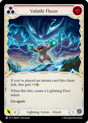 Volatile Fluxor (Red) (OMN178) [Omens of the Third Age]