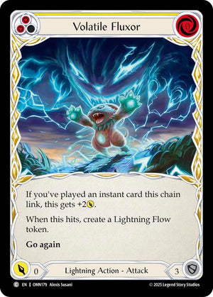 Volatile Fluxor (Yellow) (OMN179) [Omens of the Third Age]