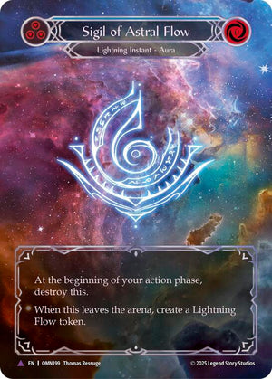 Sigil Of Astral Flow (Blue) (Marvel) (OMN199) [Omens of the Third Age]