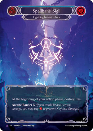Spellbane Sigil (Blue) (Marvel) (OMN201) [Omens of the Third Age]