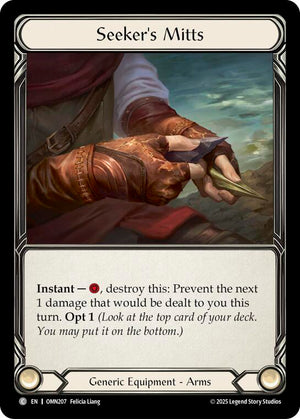 Seeker's Mitts (OMN207) [Omens of the Third Age]