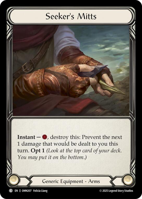 Seeker's Mitts (OMN207) [Omens of the Third Age]