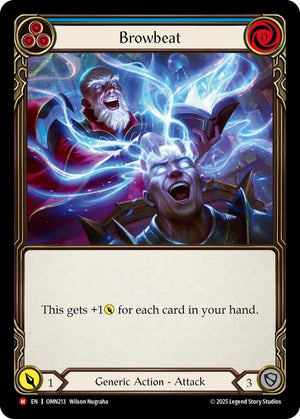 Browbeat (Blue) (OMN213) [Omens of the Third Age]
