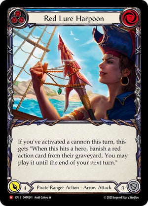 Red Lure Harpoon (Blue) (OMN241) [Omens of the Third Age]
