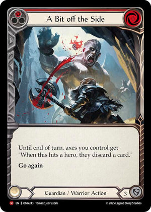 A Bit Off The Side (Red) (OMN243) [Omens of the Third Age]