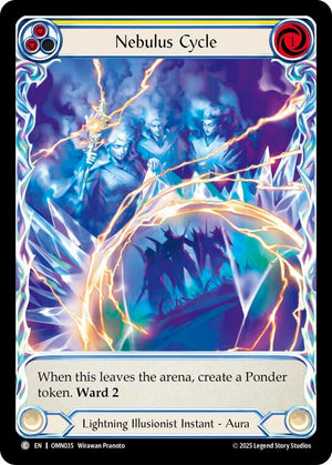 Nebulus Cycle (Yellow) (Extended Art) (OMN035) [Omens of the Third Age]