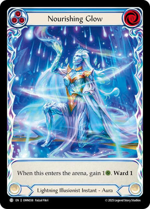 Nourishing Glow (Blue) (Extended Art) (OMN038) [Omens of the Third Age]