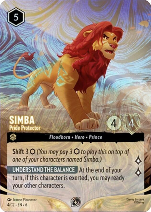 Simba - Pride Protector (Foil) (4) [Disney Lorcana Promo Cards]