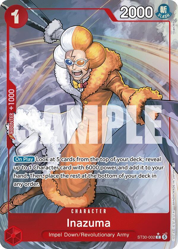 Inazuma (Full Art) (ST30-002) [Starter Deck EX: Luffy & Ace]