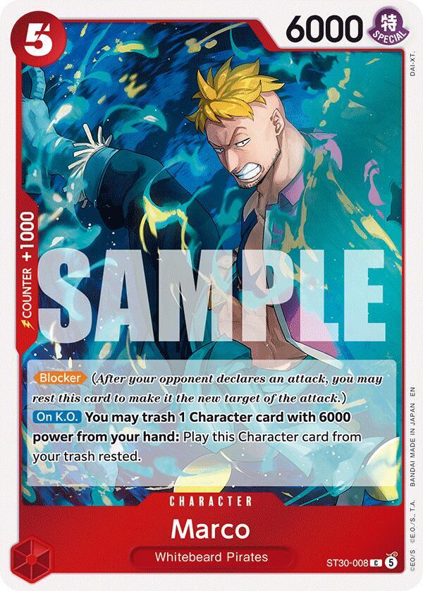 Marco (ST30-008) [Starter Deck EX: Luffy & Ace]