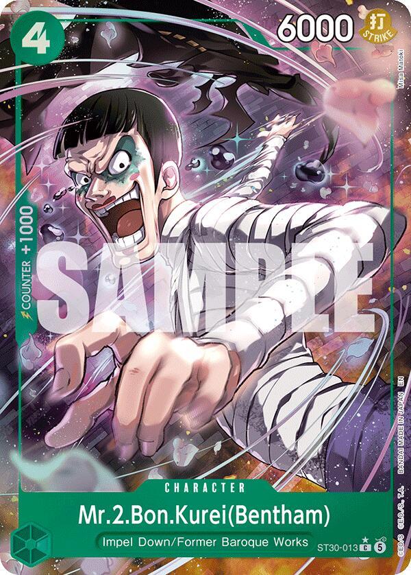 Mr.2.Bon.Kurei(Bentham) (Full Art) (ST30-013) [Starter Deck EX: Luffy & Ace]