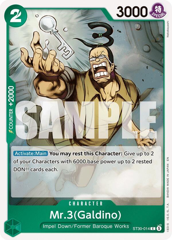 Mr.3(Galdino) (ST30-014) [Starter Deck EX: Luffy & Ace]