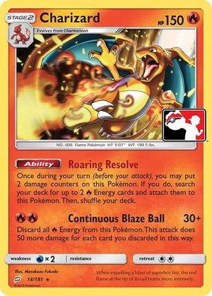 Charizard (Library Exclusive) (14/181) [Miscellaneous Cards and Products]