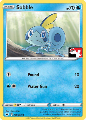 Sobble (Library Exclusive) (055/202) [Miscellaneous Cards and Products]