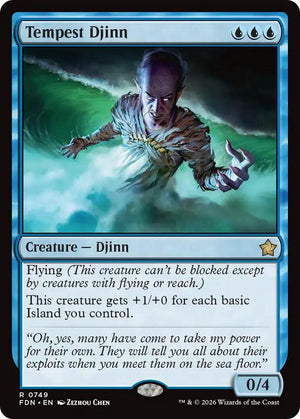 Tempest Djinn (0749) [Foundations]