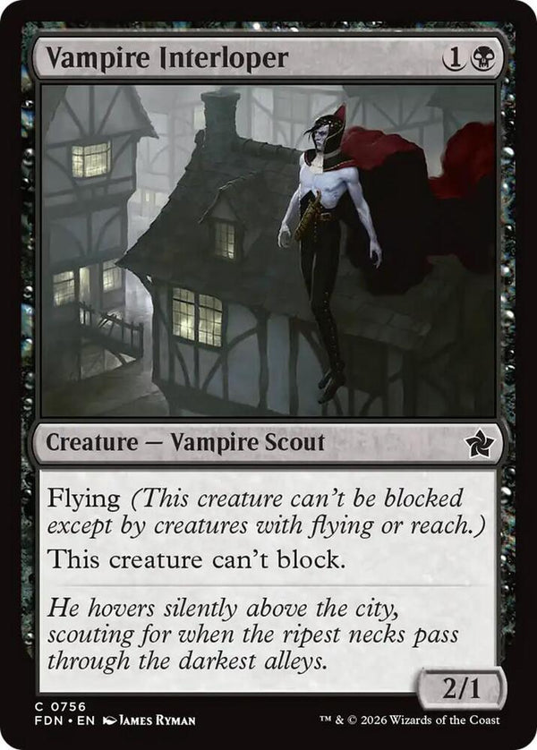 Vampire Interloper (0756) [Foundations]