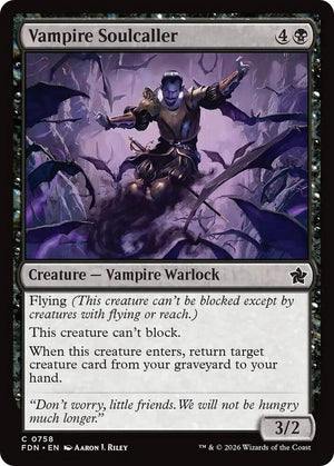 Vampire Soulcaller (0758) [Foundations]