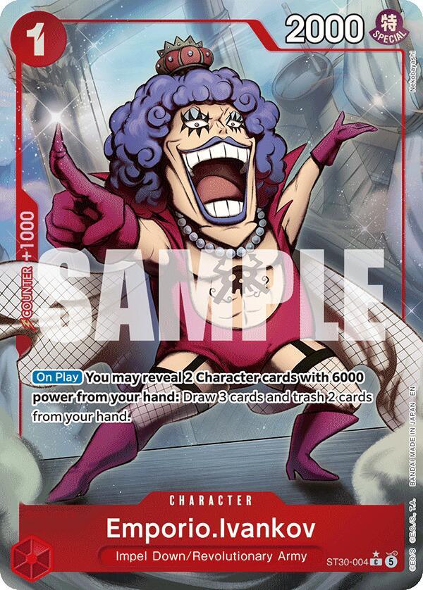 Emporio.Ivankov (Full Art) (ST30-004) [Starter Deck EX: Luffy & Ace]