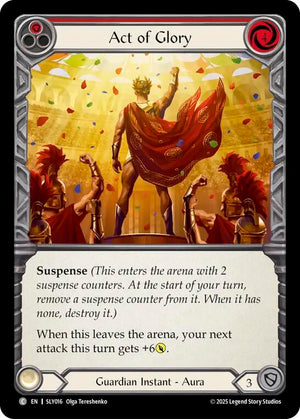 Act of Glory (Red) (SLY016) [Silver Age Chapter 3]
