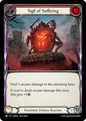Sigil of Suffering (Red) (SBA023) [Silver Age Chapter 3]