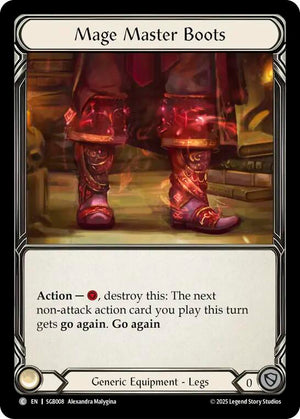 Mage Master Boots (SGB008) [Silver Age Chapter 3]