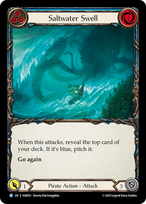 Saltwater Swell (Blue) (SGB025) [Silver Age Chapter 3]