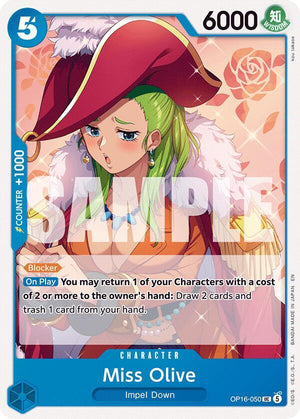 Miss Olive (OP16-050) [The Time of Battle]