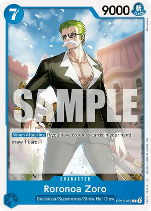 Roronoa Zoro (053) (OP16-053) [The Time of Battle]
