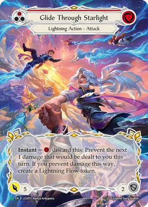 Glide Through Starlight (Red) (LGS451) [Flesh and Blood Promo Cards]