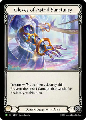 Gloves Of Astral Sanctuary (LGS454) [Flesh and Blood Promo Cards]