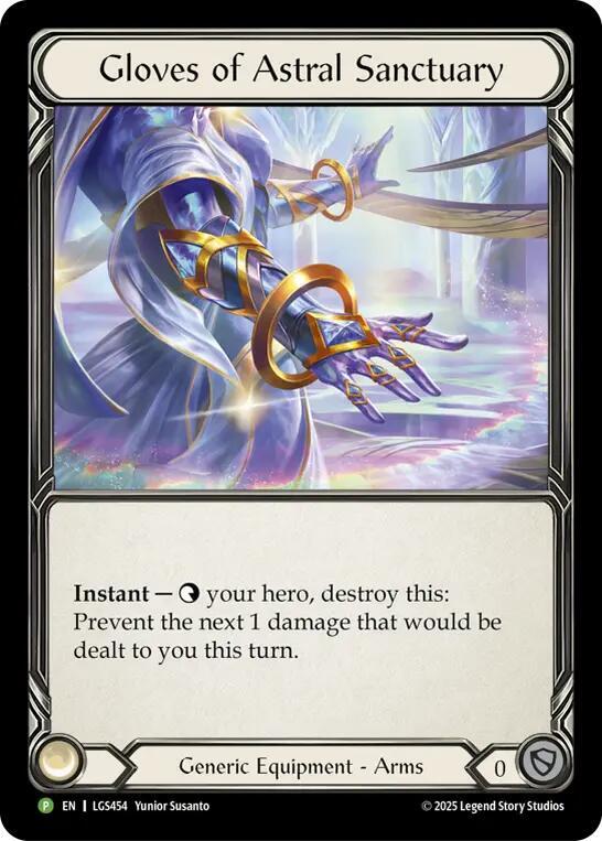 Gloves Of Astral Sanctuary (LGS454) [Flesh and Blood Promo Cards]