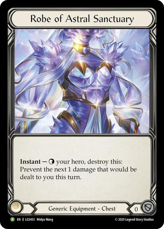 Robe Of Astral Sanctuary (LGS453) [Flesh and Blood Promo Cards]