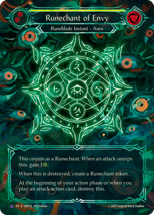 Runechant of Envy (Yellow)(Marvel) (IAR152-MV) [Omens of the Third Age]