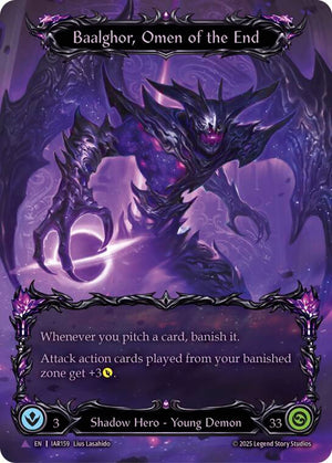 Baalghor, Omen of the End (Marvel) (IAR159-MV) [Omens of the Third Age]