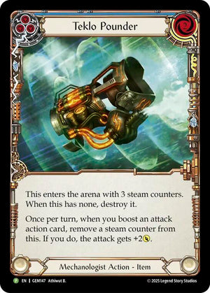 Teklo Pounder (Blue) (GEM147) [Gem Pack 5]