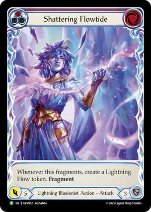 Shattering Flowtide (Red) (GEM152) [Gem Pack 5]