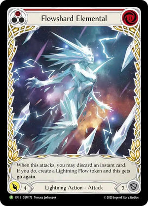 Flowshard Elemental (Red) (GEM172) [Gem Pack 5]