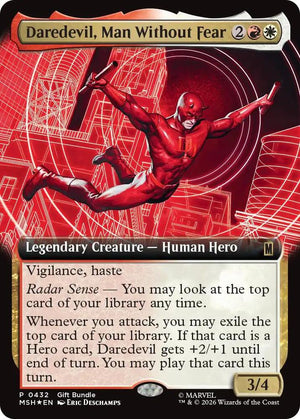Daredevil, Man Without Fear (Extended Art) (432) [Unique and Miscellaneous Promos]