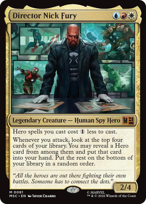 Director Nick Fury (81) [Marvel Super Heroes Commander]