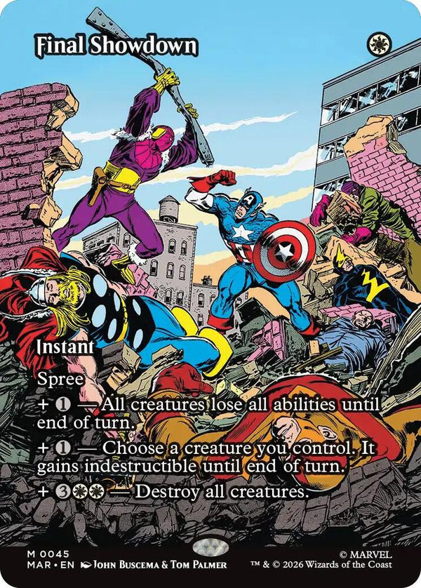 Final Showdown (Borderless) (45) [Marvel Universe Eternal-Legal]