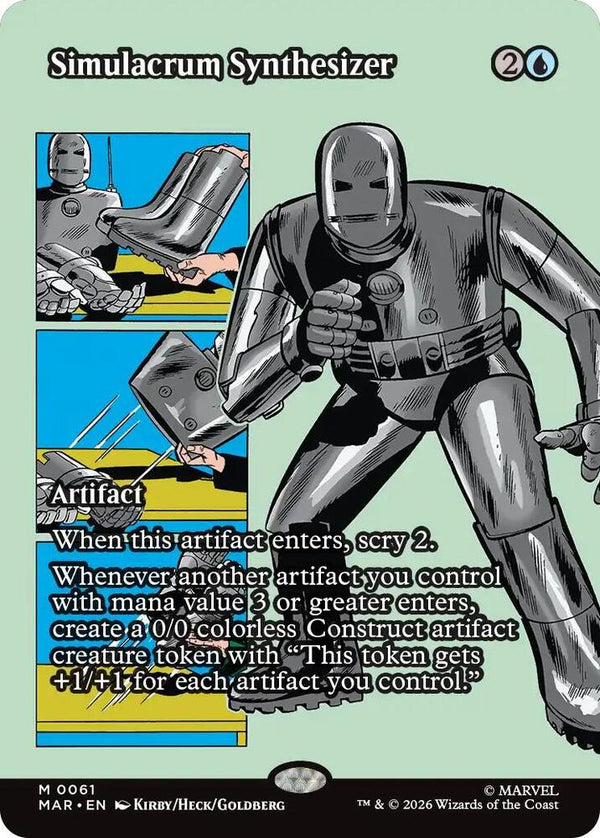 Simulacrum Synthesizer (Borderless) (61) [Marvel Universe Eternal-Legal]