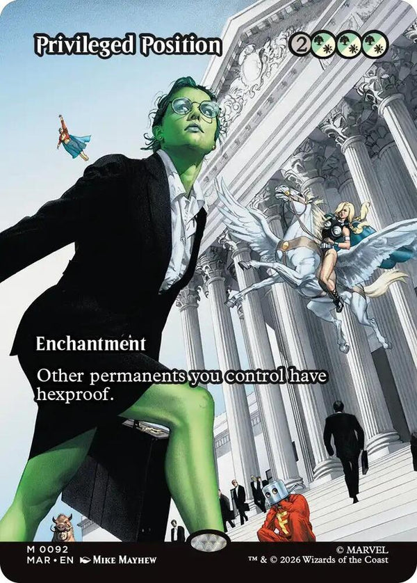 Privileged Position (Borderless) (92) [Marvel Universe Eternal-Legal]