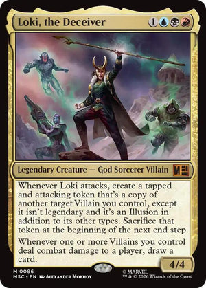 Loki, the Deceiver (Surge Foil) (86) [Marvel Super Heroes Commander]