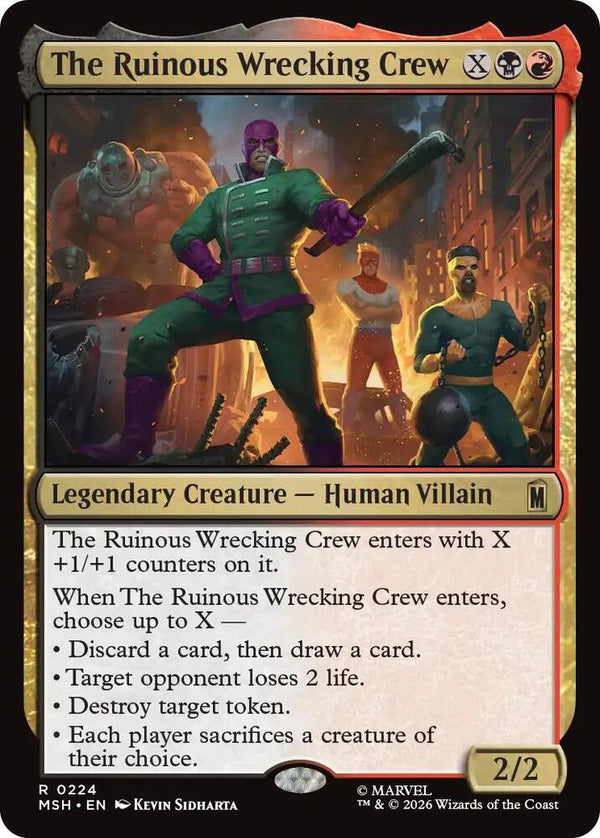 The Ruinous Wrecking Crew (224) [Marvel Super Heroes]
