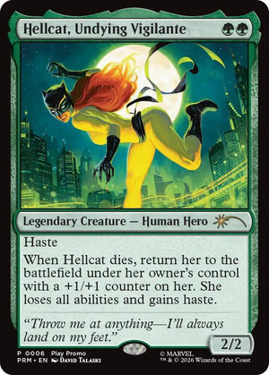 Hellcat, Undying Vigilante (6) [Standard Showdown Promos]