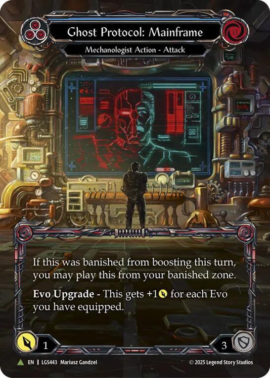 Ghost Protocol: Mainframe (Marvel) (LGS443) [Flesh and Blood Promo Cards]