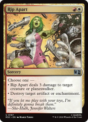 Rip Apart (187) [Marvel Super Heroes Commander]