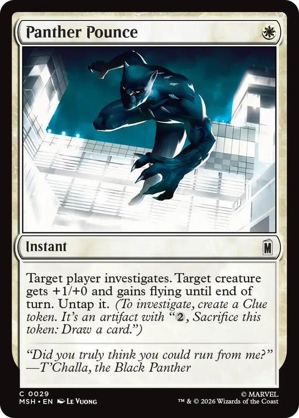 Panther Pounce (29) [Marvel Super Heroes]