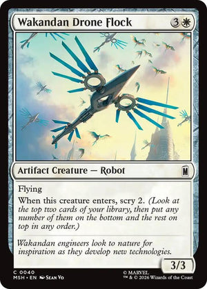 Wakandan Drone Flock (40) [Marvel Super Heroes]