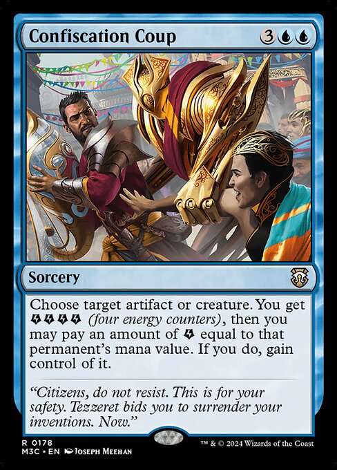 Confiscation Coup (178) [Modern Horizons 3 Commander]